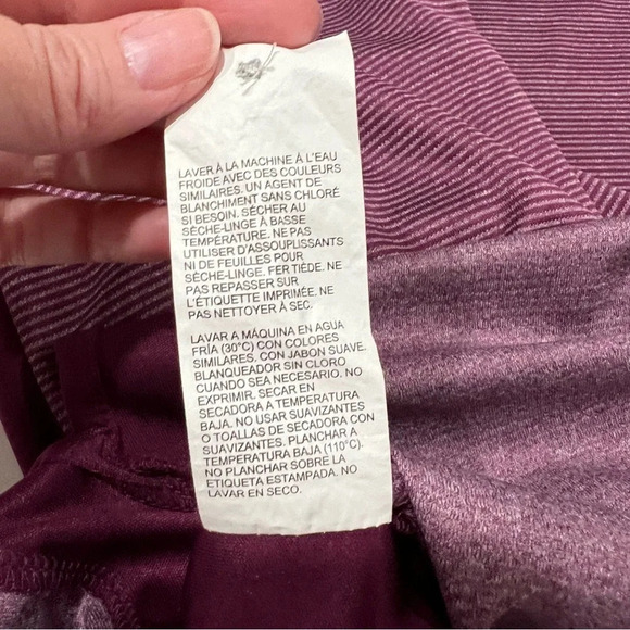 PGA Tour Maroon Stripe Short sleeve size Large Polo - Picture 7 of 10